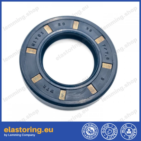Pressure oil seal 20x35x7/7,5 N1T01 NBR [BABSL]